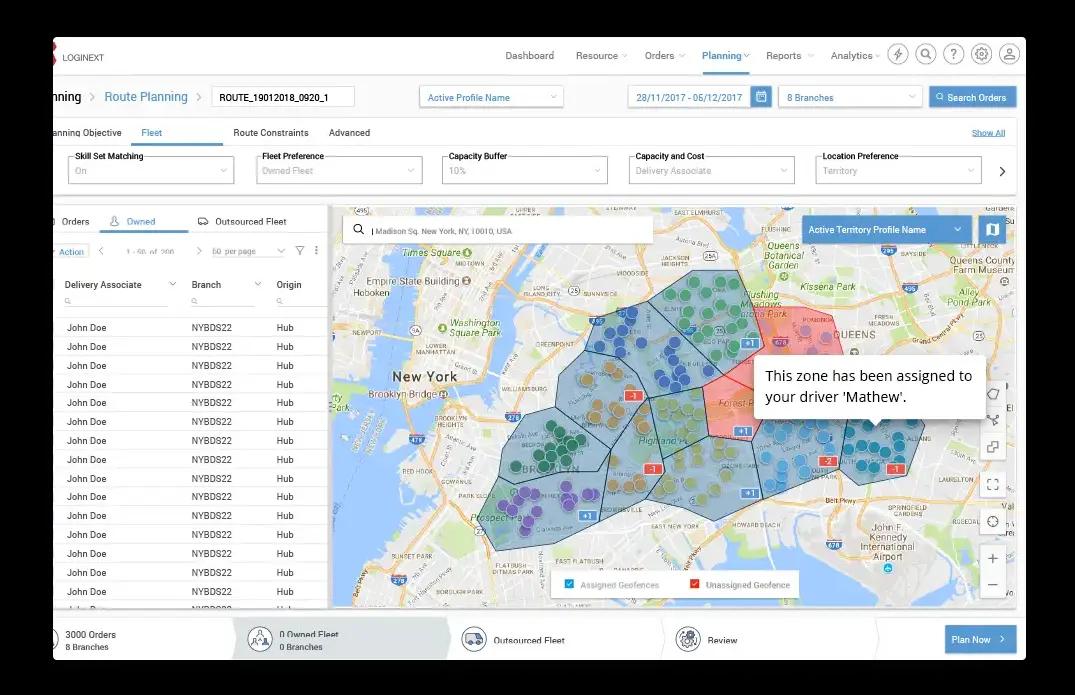 Auto-allocate to the right delivery associate