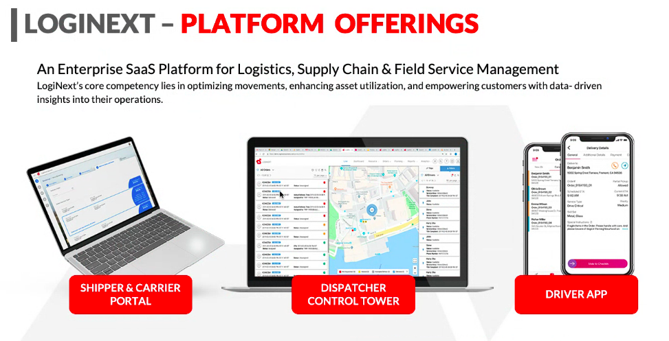 LogiNext Platform Offerings