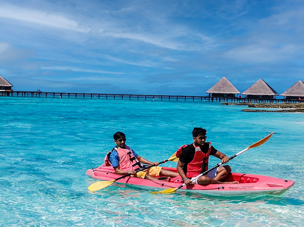 Water sports at LogiNext Workation