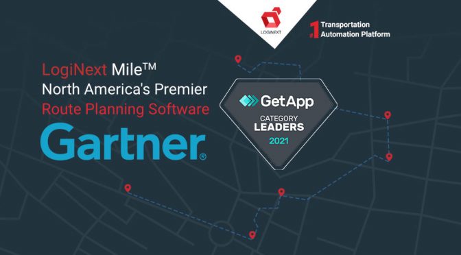 LogiNext Gartner Category Leader for Route Planning