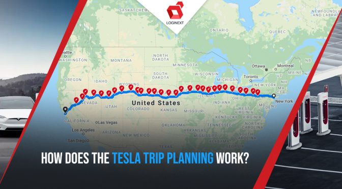 How does the Tesla Trip Planning Work?